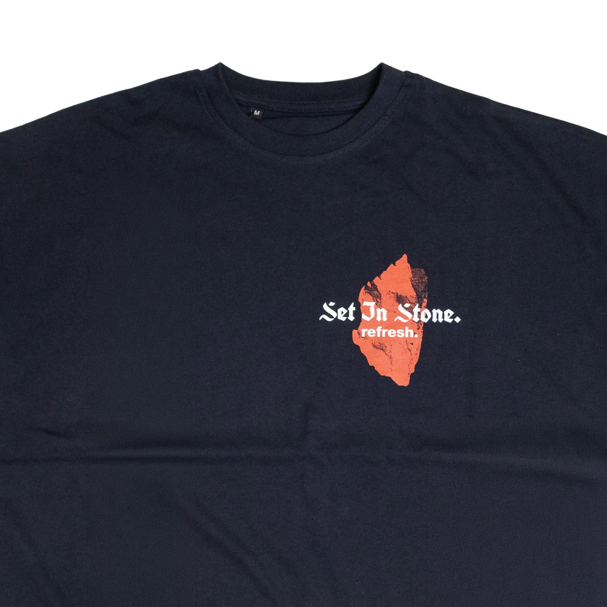 refresh. Set In Stone T-Shirt Blue