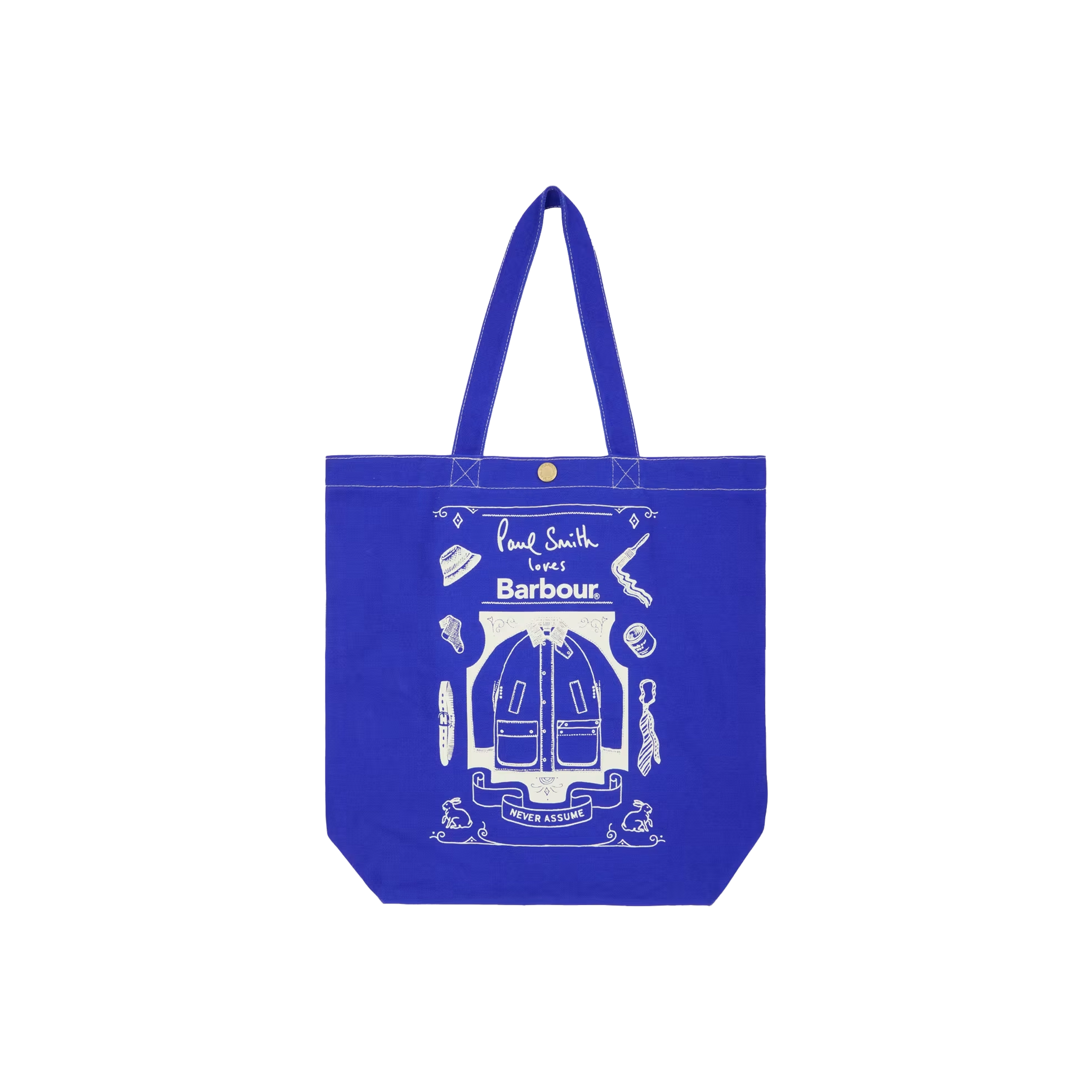 Barbour x Paul Smith Best in show Tote