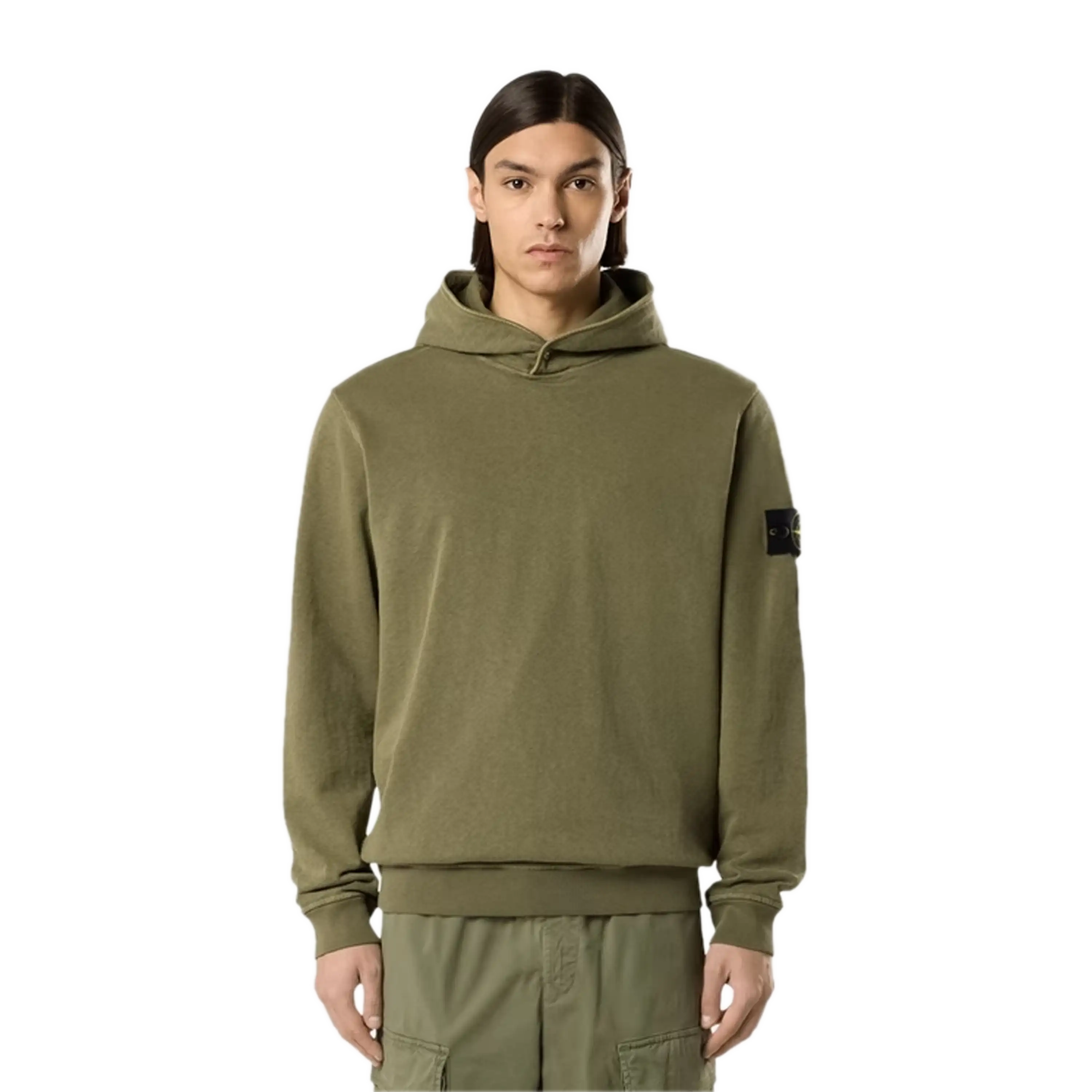 Stone Island 6100031 MALFILÉ FLEECE 'OLD' EFFECT