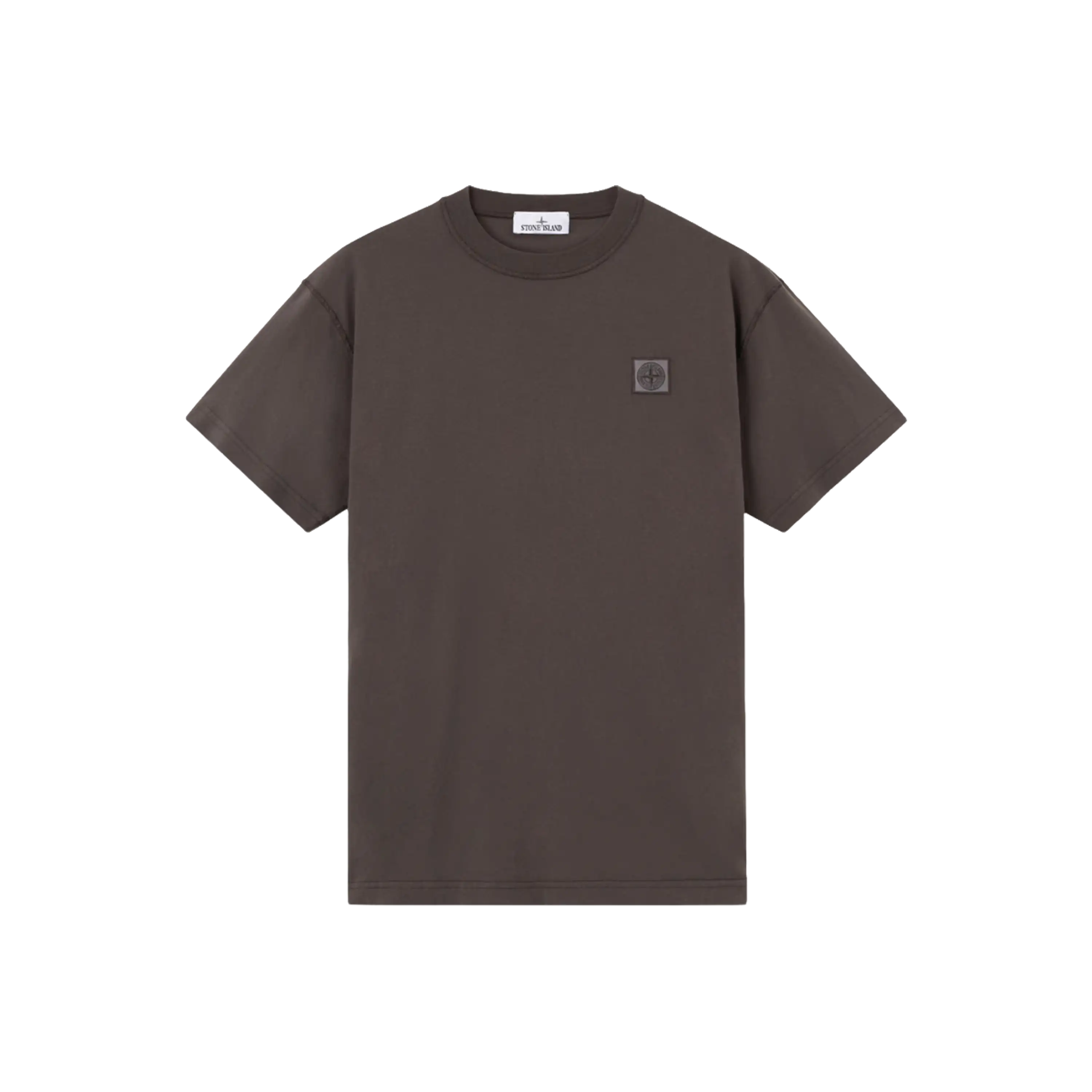 Stone Island 2100029 ORGANIC COTTON JERSEY 'FISSATO' EFFECT