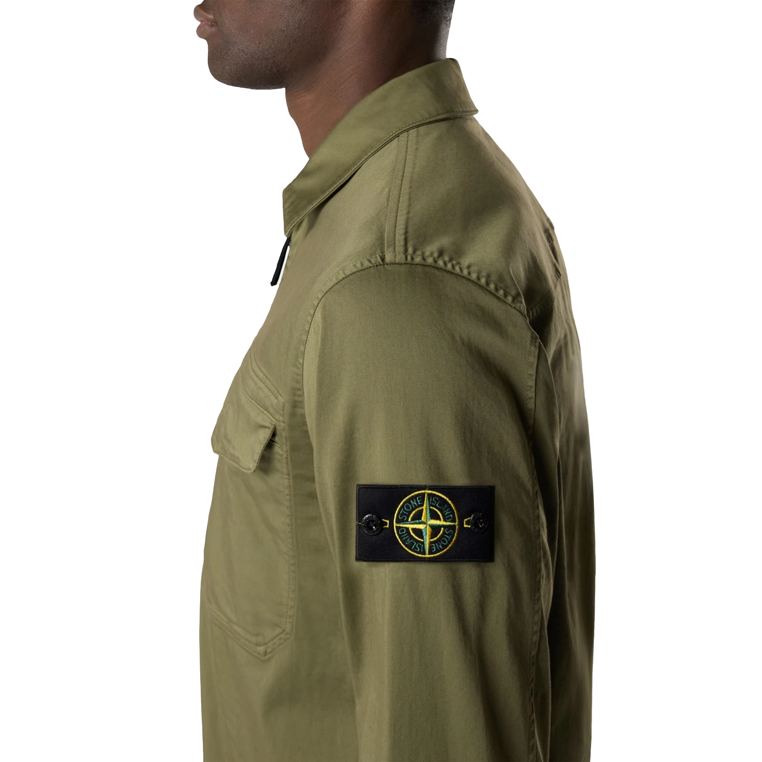 Stone Island 1200015 STRETCH ORGANIC COTTON SATIN