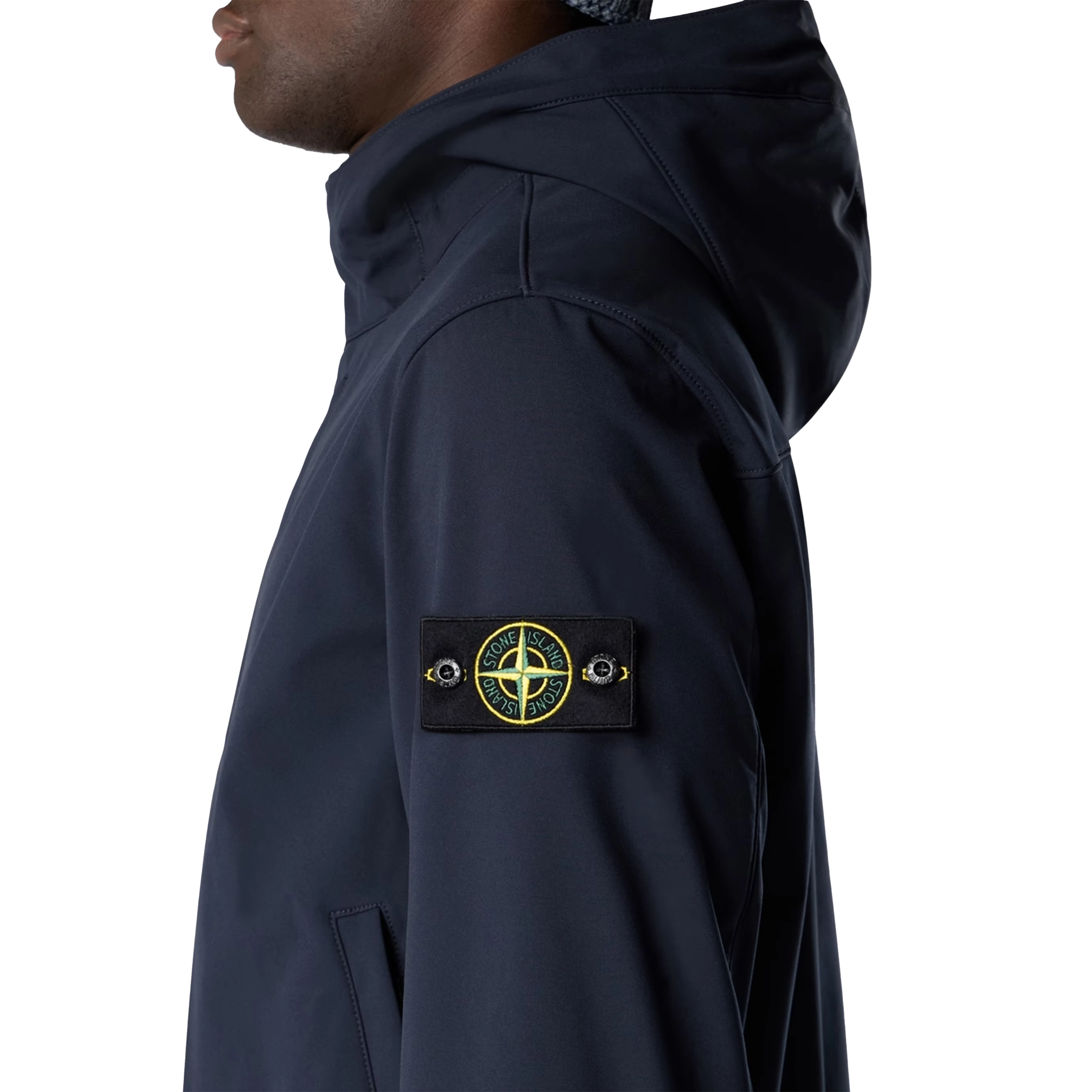 Stone Island 4100118 LIGHT SOFT SHELL-R E.DYE® TECHNOLOGY IN RECYCLED POLYESTER