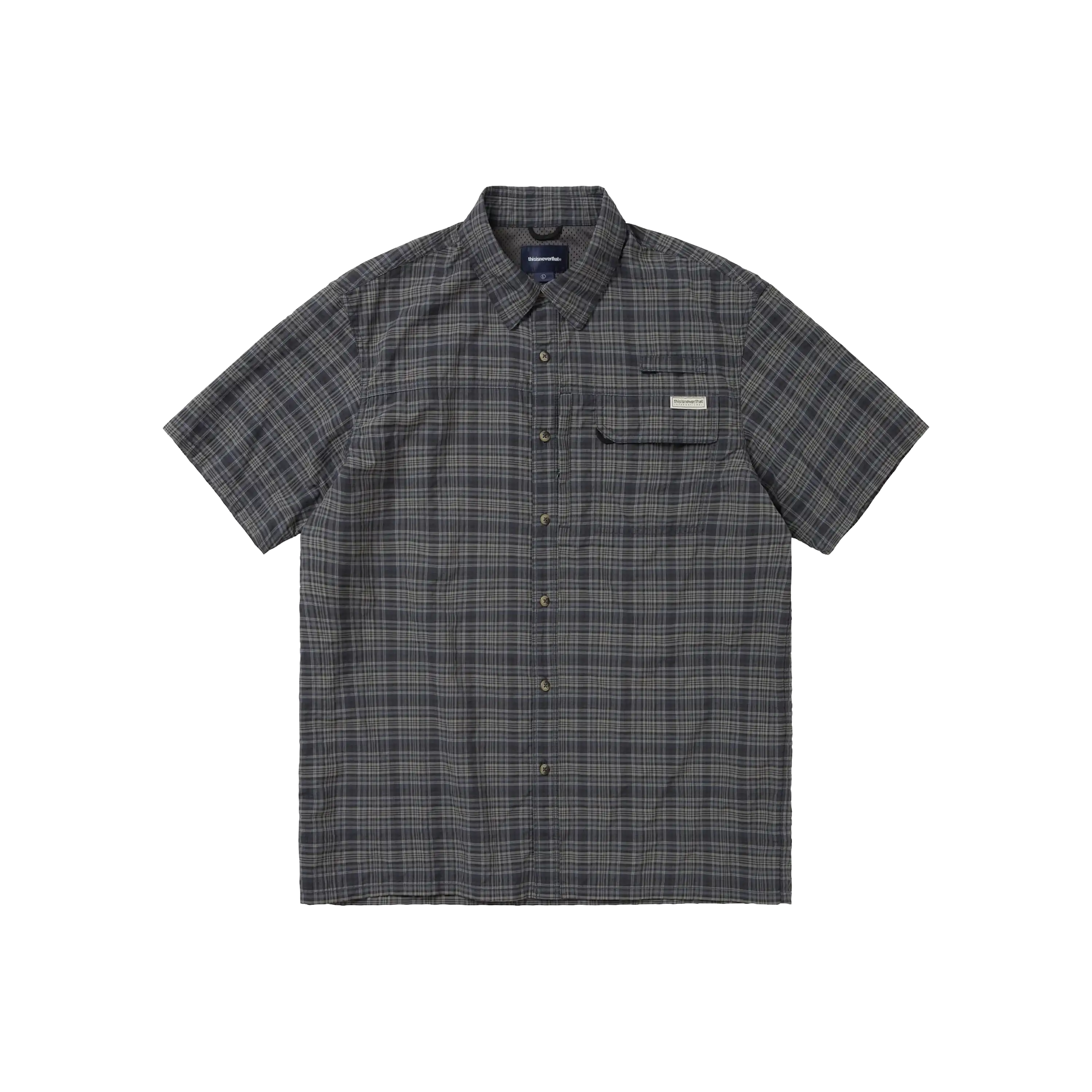 thisisneverthat Plaid S/S Fishing Shirt