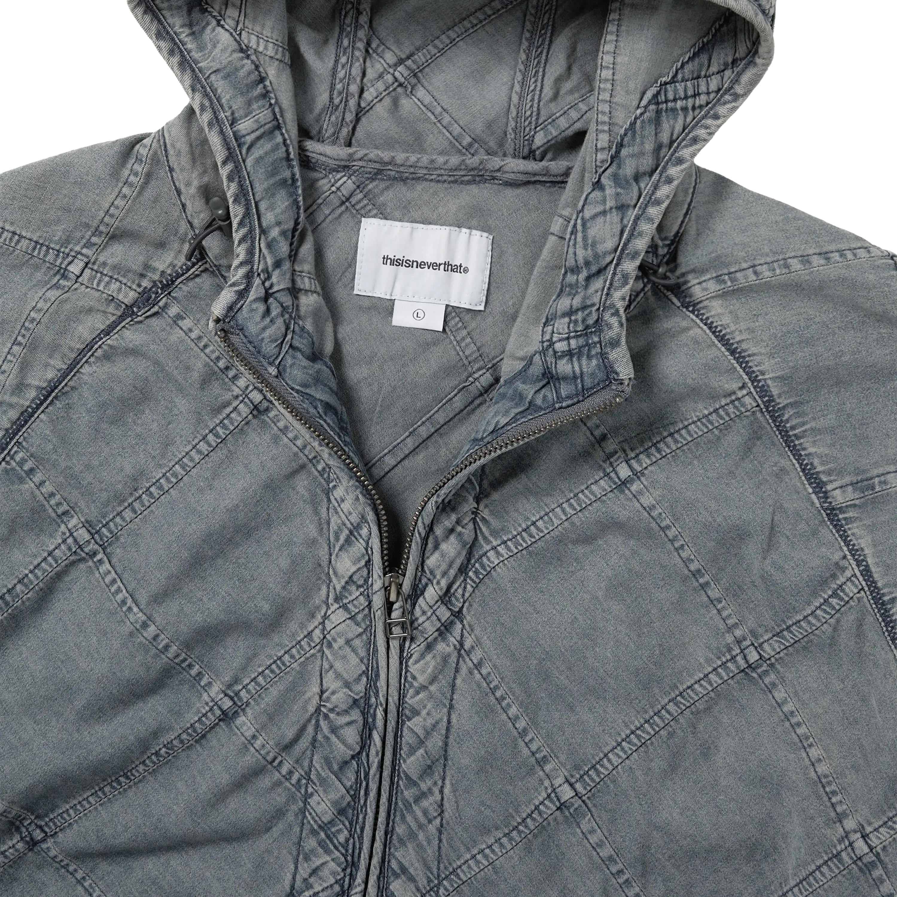 thisisneverthat Patchwork Denim Windbreaker